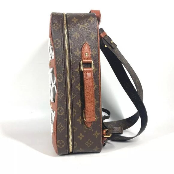 LOUIS VUITTON M45784 NBA collaboration Shoebox Backpack bag Backpack - Picture 7 of 13